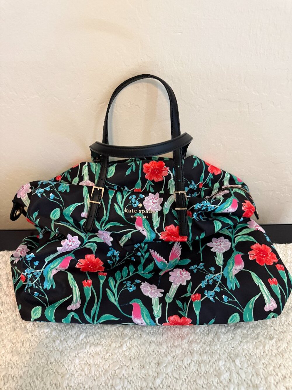 Kate Spade Chelsea Nylon Weekender Tote